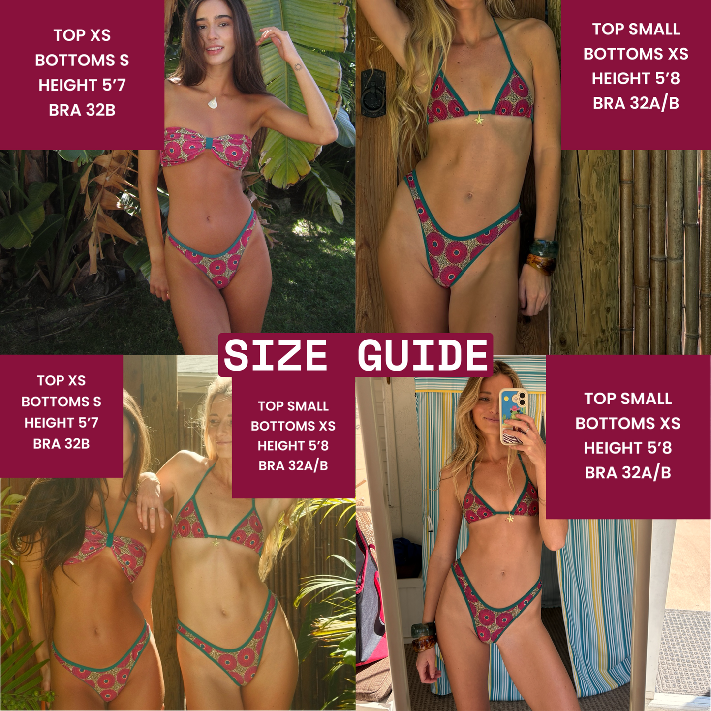 GUAVA - High Cut Bottoms