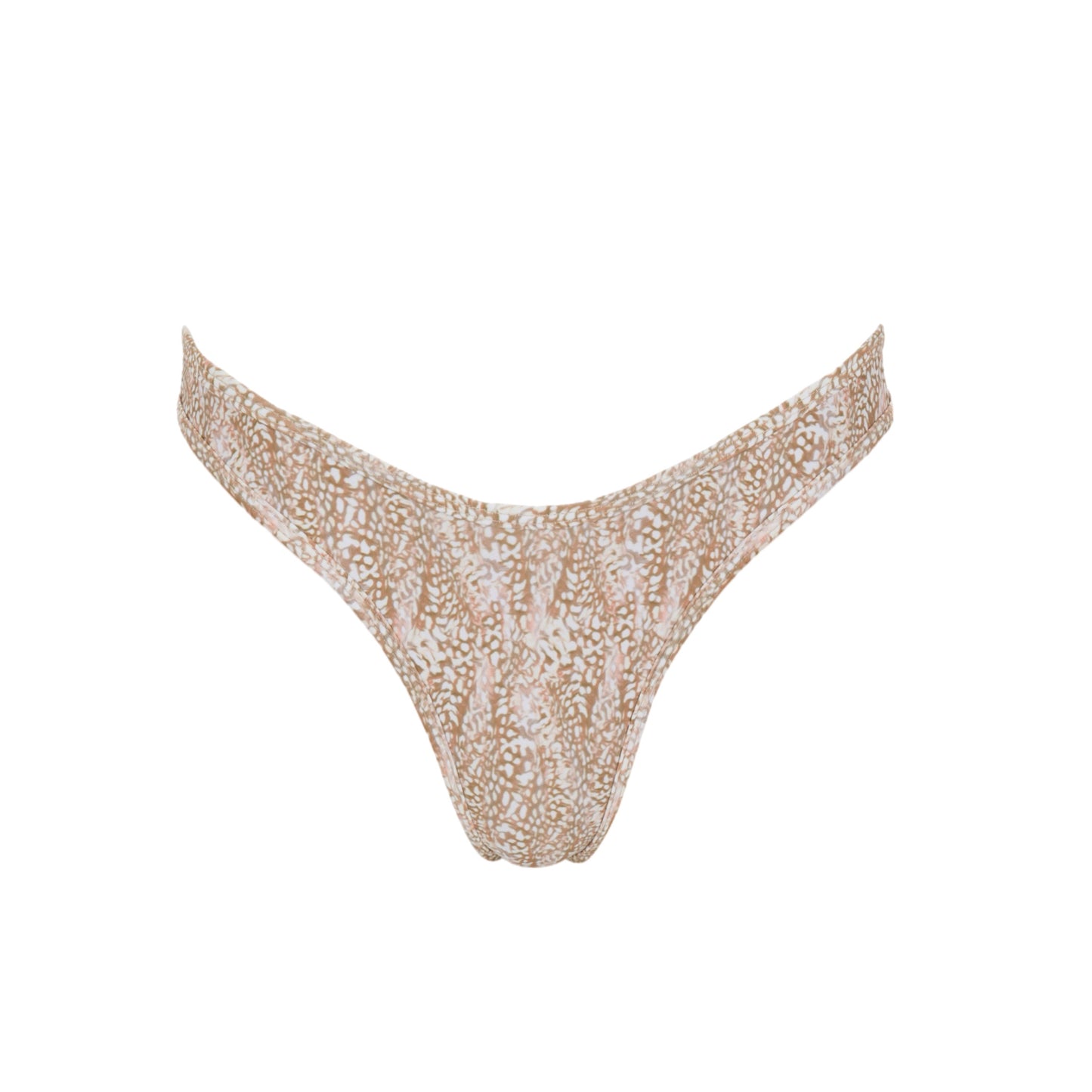 TAN - High Cut Bottoms