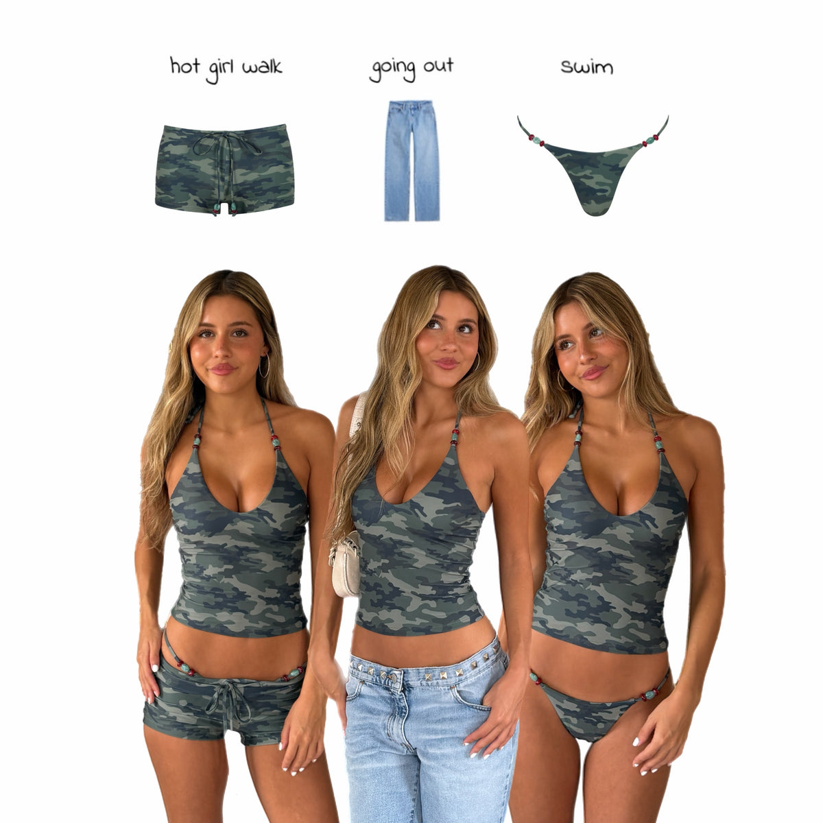 CAMO - Tankini