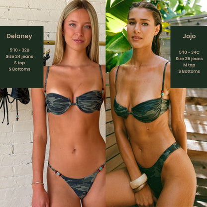 CAMO - Underwire Top