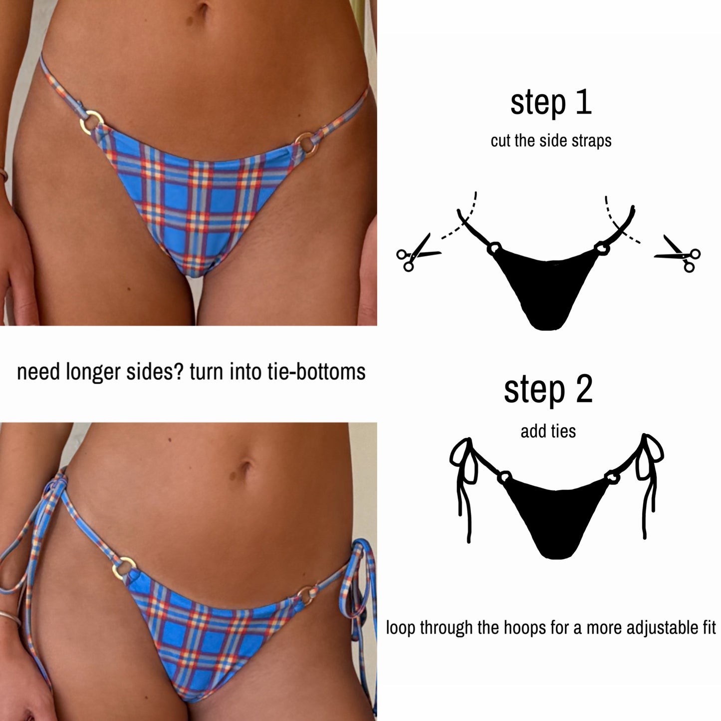 DOUBLES - Adjustable Bottoms