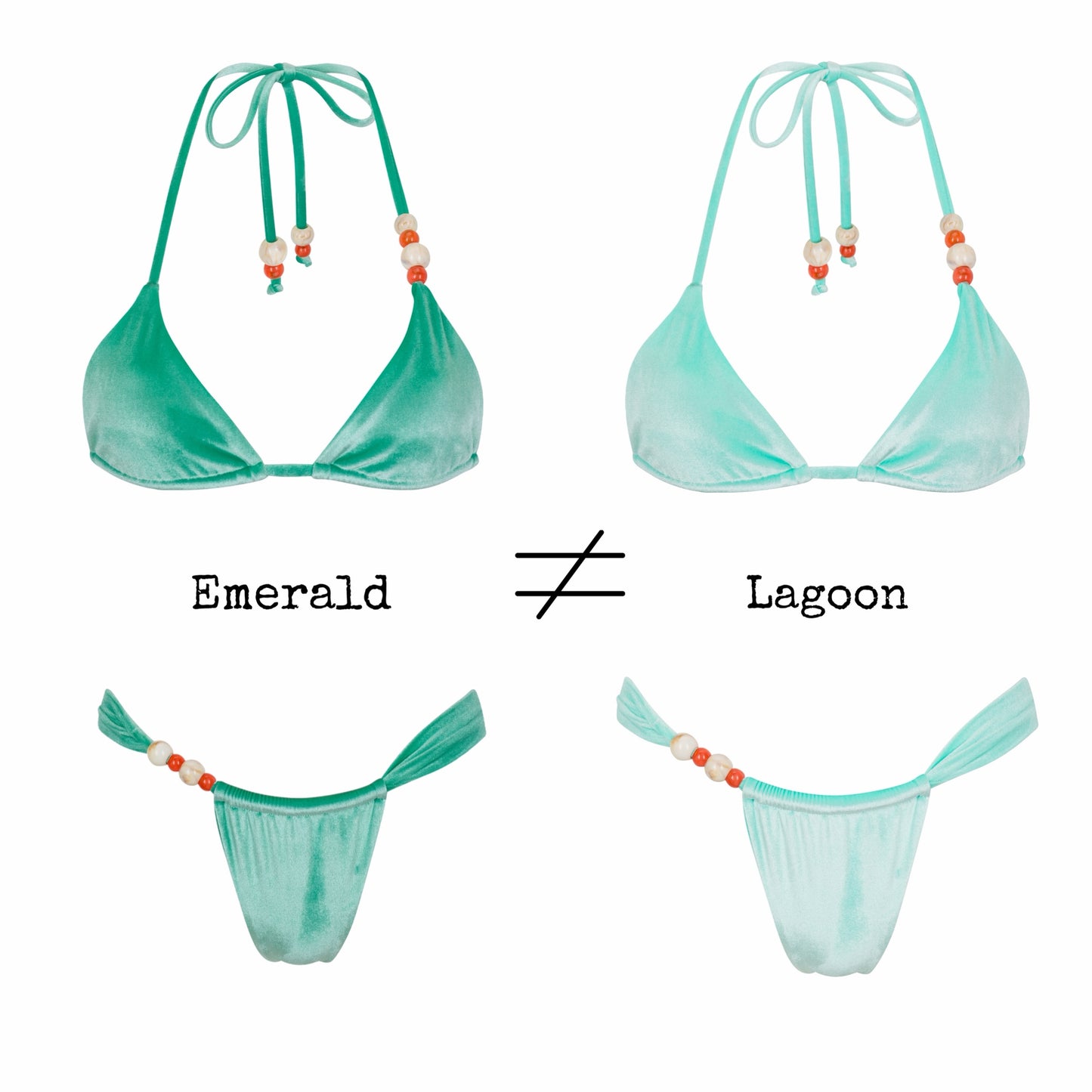 Emerald - Triangle top