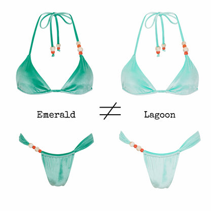 Emerald - Triangle top